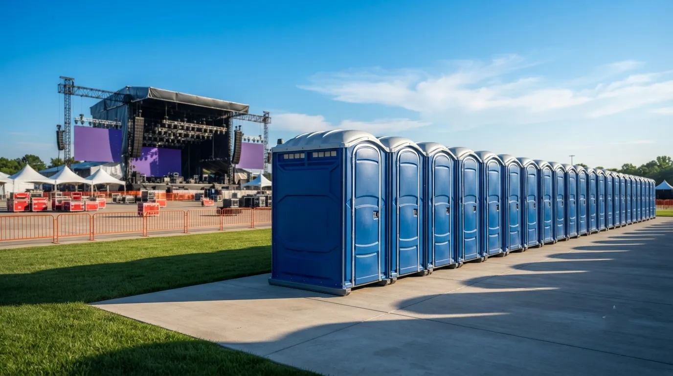 Concert Restroom Rental in Pensacola, FL