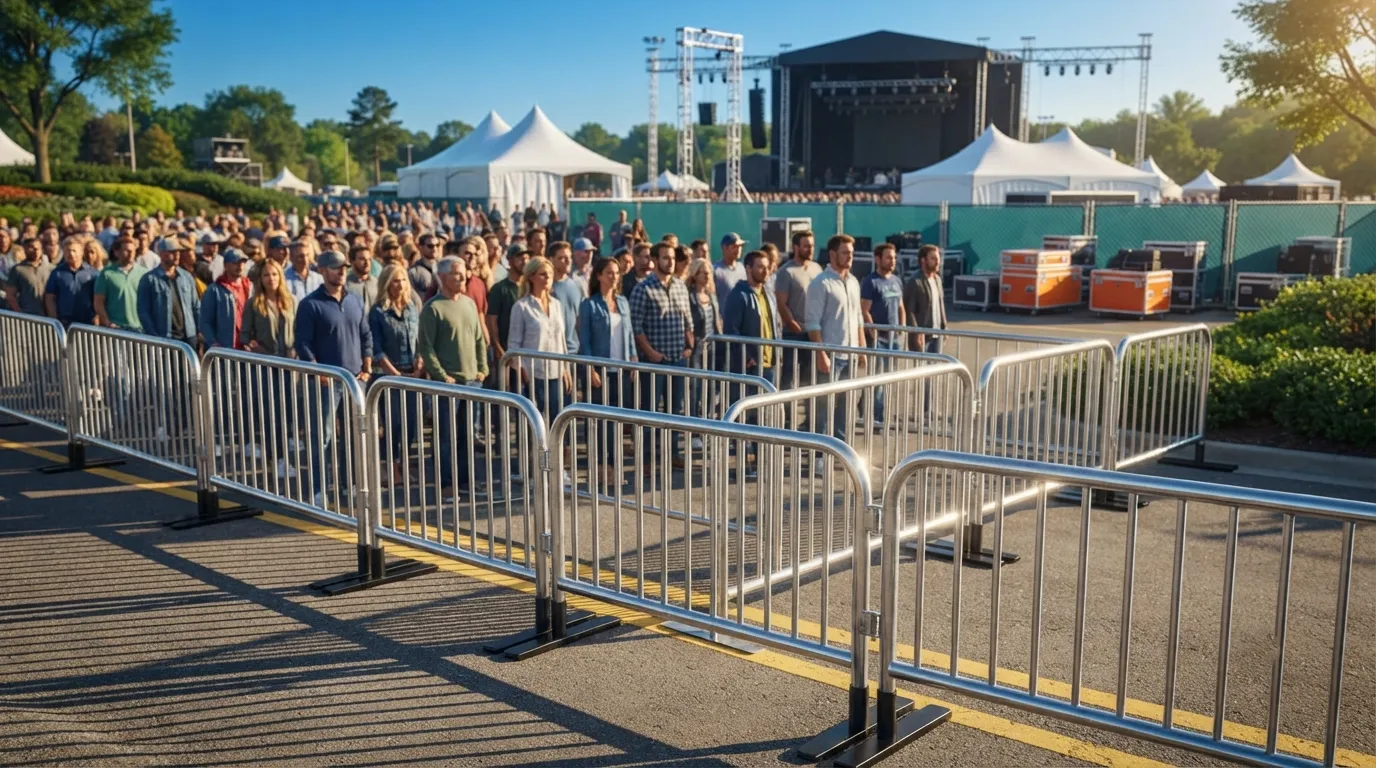 Crowd Control Barrier Rental in Pensacola, FL