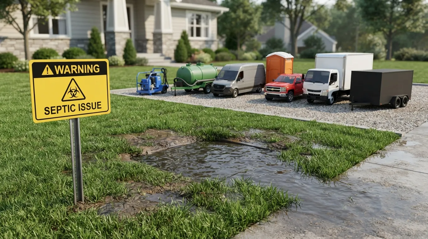 Septic Tank Warning Signs in Pensacola, FL